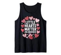 Little Heart Matter CHD Awareness Chirurgie à cœur Ouvert drôle Débardeur