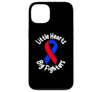 Little Hearts Big Fighters Support de Sensibilisation CHD Coque pour iPhone 13