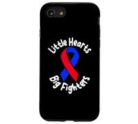 Little Hearts Big Fighters Support de Sensibilisation CHD Coque pour iPhone SE (2020) / 7/8