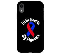 Little Hearts Big Fighters Support de Sensibilisation CHD Coque pour iPhone XR