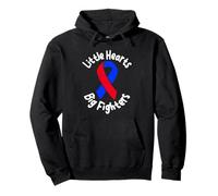 Little Hearts Big Fighters Support de Sensibilisation CHD Sweat à Capuche