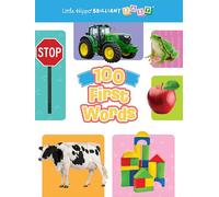 Little Hippo Books 100 First Words | Learning Books for Kids | Kids Books | Children’s Educational Books | Brilliant Baby First Words (Brilliant Baby® Early Learning Collection)