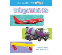 Little Hippo Books Brilliant Baby Things That Go I Best Vehicle Kid's Books & Board Books I Children's Educational Books I Baby Learning Books