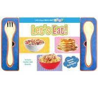 Little Hippo Books Let’s Eat! | First Words Board Book with Toddler-Safe Spoon & Fork | Learn Food Names, Mealtime Vocabulary & Early Language Skills ... Book for Babies & Toddlers (Brilliant Baby)