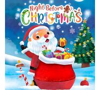 Little Hippo Books Night Before Christmas | Children's Sensory Touch and Feel Books | Touch and Feel Holiday Books for Toddlers & Baby | Best Kid's ... Sensory Board Books for Baby & Toddler Time)