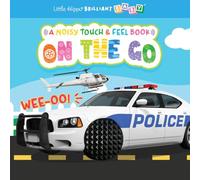 Little Hippo Books On the Go | Interactive Touch & Feel Plus Sound Books for Kids | Vehicle Sounds Toddler Board Book & Kid’s Book | On the Go Baby Book with Sound