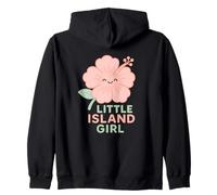 Little Island Hibiscus Dessin animé pour enfants Sweat à Capuche