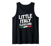 Little Italy Cleveland Ohio Drapeau Italien de la fierté des Immigrants Débardeur