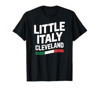 Little Italy Cleveland Ohio Drapeau Italien de la fierté des Immigrants T-Shirt