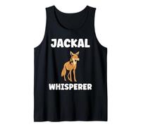 Little Jackals Animals Funny Quote Simple Whisperer Jackal Débardeur