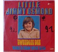 LITTLE JIMMY OSMOND - tweedlee dee / mama'd know what to do 45 rpm single