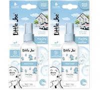 Little Joe Parfum en spray 60 ml Arôme Fresh Start à base d'huiles essentielles naturelles. Sans alcool et végétalien. Longue durée. Parfait pour la voiture, la maison et le bureau. (Lot de 2)