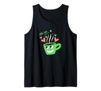 Little Joys Tasse à café Motif Dessin animé Souriant Débardeur