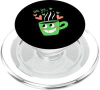 Little Joys Tasse à café Motif Dessin animé Souriant PopSockets PopGrip pour MagSafe