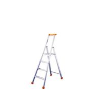 Little Jumbo 1223700004 Échelle Industrielle 2370 - Simple - Aluminium - 1 X 4 Marches - Hauteur De Travail Max. 0,88 M