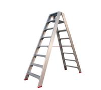 Little Jumbo 4741000208 SuperPRO Échelle Double - Aluminium - 2 X 8 Marches - Hauteur De Travail Max. 3,95 M.