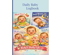 Little Keepsake Daily Baby: Daily tracking of newborn meals, sleep, and diaper changes | A simple journal for new parents to track their child's growth and milestones