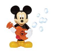 Little Kids Disney Mickey Mouse Action Bubble Blower Machine, Includes Bubble Solution, Multi