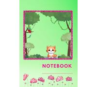 Little Kitten In The Forest: Funny notebook, Positive affirmation