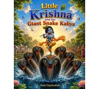 Little Krishna and the Giant Serpent Kaliya