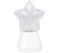 Little L – Veilleuse enfant Magic Glow Étoile RGB à paillettes – Blanc TU