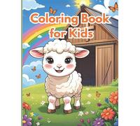 Little Lambs Barn: A Christian Coloring Book for Kids: Color and grow with God’s love!