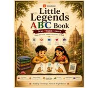 Little Legends ABC book: Scan • Watch • Learn | Hindu Legends, Values & Fun Activities for Kids