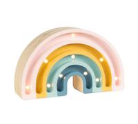 Little Lights lampe Enfant LED Arc-en-Ciel Rétro - Décoration Bois Gradateur