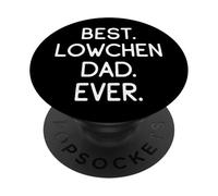 Little Lion Dog Best Lowchen Dad Ever Petit Chien Lion PopSockets PopGrip Adhésif