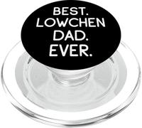 Little Lion Dog Best Lowchen Dad Ever Petit Chien Lion PopSockets PopGrip pour MagSafe