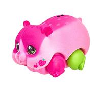 Little Live Pets 26369 Lil Single Pack: Strawbles, Interactive Toy Scurries, Sounds, and Moves Like a Real Hamster. Soft Flocked. Batteries Included. for Kids 4+, Pink