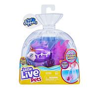 Little Live Pets Coffret Individuel Lil’ Dippers Seaqueen - Les Lil’ Dippers de sont Magiques : Ils prennent Vie au Contact de l’Eau et nagent en Direction de Leur Nourriture !