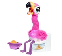 Little Live Pets Gotta Go Flamingo Interactive Plush Toy that Eats, Sings, Dan