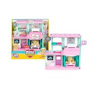 Little Live Pets Mama Surprise Families Baby Care Clinic Set de clinique pour chiots surprise, comprend des accessoires nécessaires pour le soin des chiens, enfants à partir de 5 ans, Famosa (LP307000
