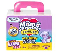 Little Live Pets Mama Surprise Families - Pack d'adoption Révélez 2, 3 ou 4 mini bébés à collectionner (2,90 cm chacun). Faites grandir votre famille. Tous les nouveaux chiots et chatons, plus de 80 à