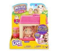 Little Live Pets Mama Surprise Minis Bunny, Lapin en Peluche avec Sons et mouvements, Qui a des bébés, Animal interactif, Jouet pour garçons et Filles de Plus de 5 Ans