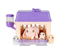 Little Live Pets Mama Surprise Minis Bunny Toy, zorg voor je Mama Bunny in hun h