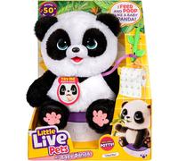Little Live Pets Mon Bébé Panda Chuchu Interactif Blanc Et Noir TU