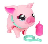 Little Live Pets - My Pet Pig , Soft and Jiggly Interactive Toy Pig That Walks, Dances and Nuzzles. 20+ Sounds & Reactions. Batteries Included. For Kids Ages 4+, Mlticolore