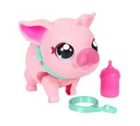 Little Live Pets - My Pet Pig , Soft and Jiggly Interactive Toy Pig That Walks, Dances and Nuzzles. 20+ Sounds & Reactions. Batteries Included. For Kids Ages 4+, Mlticolore