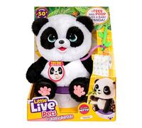 Little Live Pets My Baby Panda - Potty et Bambou Inclus dans Le kit - 50 Sons - Jouet interactif pour Enfants de 4 Ans et Plus