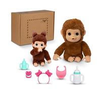 Little Live Pets My Baby S4 Monkey Plush & Mini Monkey Bundle SIPP
