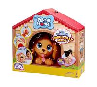 Little Live Pets - My Puppy’s Home, Chiot en Peluche interactif et Niche. Plus de 25 Sons et réactions. Construis la Niche, Donne Un nom à Ton Chiot et Surprise ! Ton Puppy apparaît ! ournies.