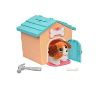Little Live Pets My Puppy's Home Minis - Teal & Orange Home Plush Toy Puppy and