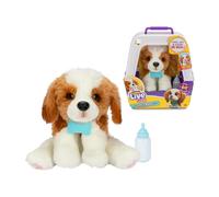 Little Live Pets My Really Real Puppy, Animal de Compagnie, 50 Sons et réactions, Chiot avec Fourrure Douce et Yeux Qui se Ferment, Transport et biberon Inclus, +4 Ans, célèbre (LP800000)