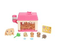 Little Live Pets Nourris et occupe-toi de Lil’ Bunny dans Le clapier pour Qu’Elle devienne Maman !
