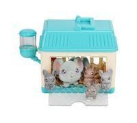 Little Live Pets Nourris et occupe-toi de Lil’ Mouse dans Le clapier pour Qu’Elle devienne Maman !