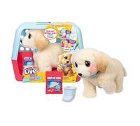 Little Live Pets Peluche interactive Mon chien Ouchies Cooper - Marche, 50+ sons - Multicolore E
