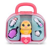 Little Live Pets Ouchies Kit Vétérinaire Chirpy Le Poussin | Joues lumineuses, set de jeu 16,7 cm et accessoires, diagnostic et soins, 20+ sons et réactions ; dès 4 ans