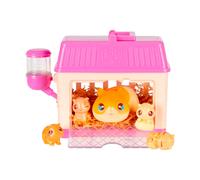 LLP Little Live Pets Mama Surprise P'tits Hamsters, Set de Jeu | Prends soin de la maman hamster dans sa cage pour découvrir 2, 3 ou 4 bébés surprise ; dès 5 ans